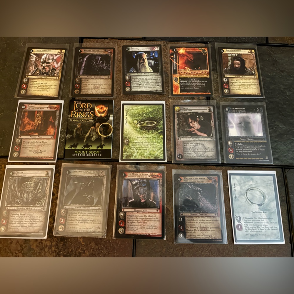 LORD OF THE RINGS trading card game